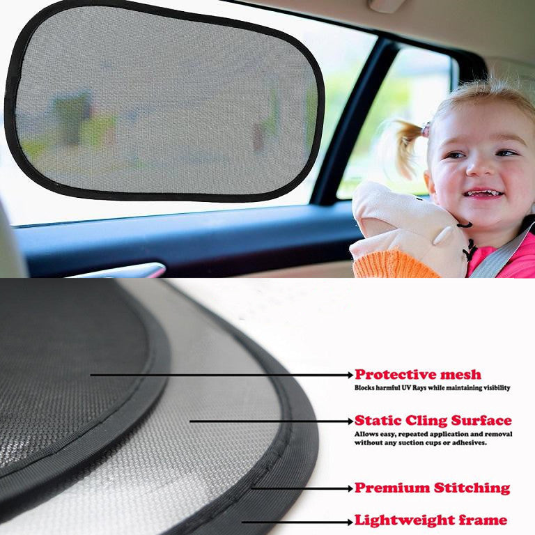 Car Window Sunshade Net Gauze Film Summer Sun Shade