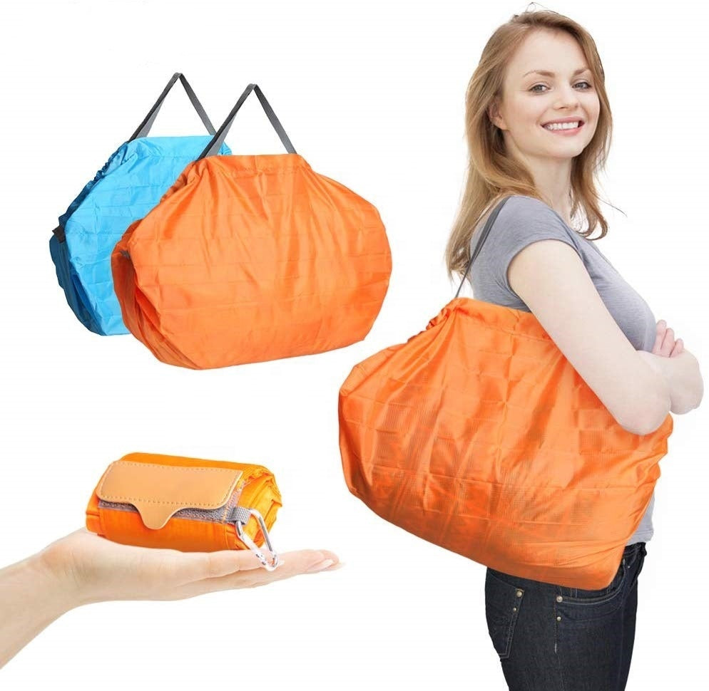 Reusable Grocery Bags Dorathye Foldable Waterproof Shopping Bags Large Capacity Holds