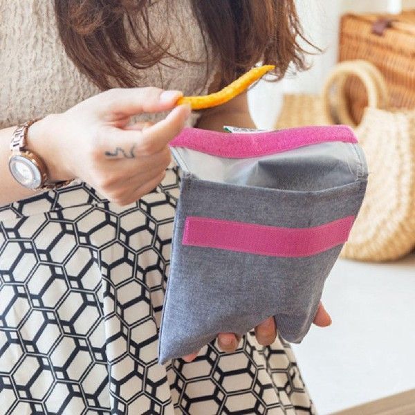 Fashion Reusable And Washable Lunch Bag