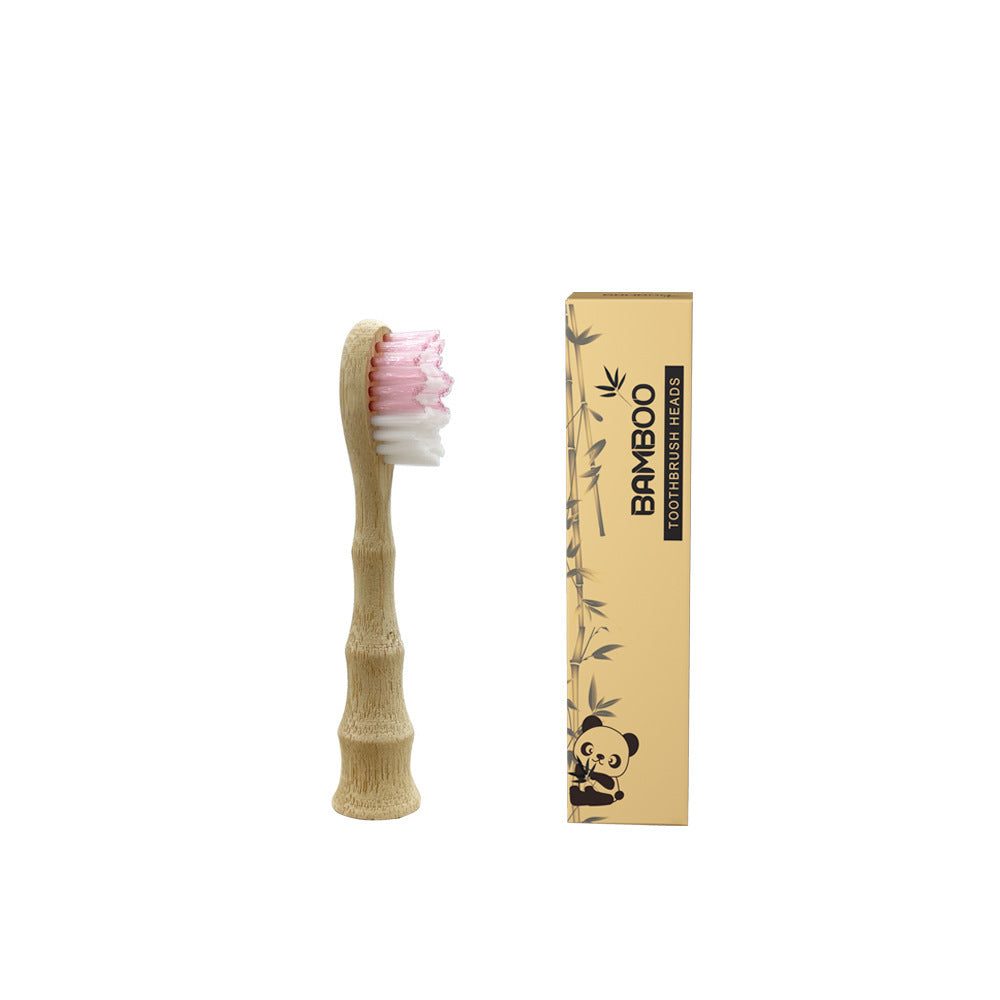 Biodegradable Organic Bamboo Electric Toothbrush Head