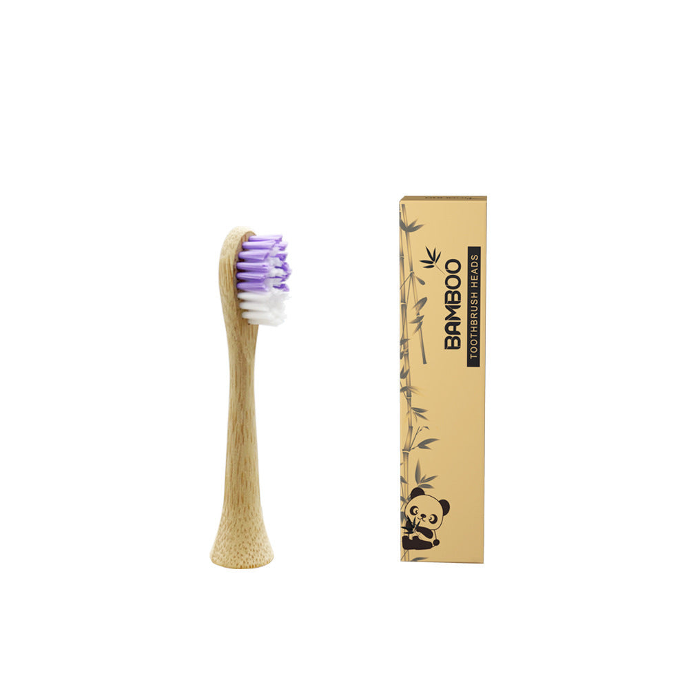 Biodegradable Organic Bamboo Electric Toothbrush Head