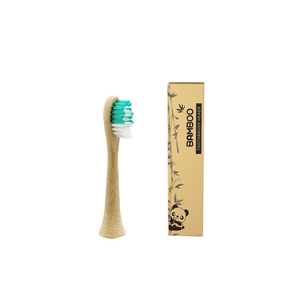 Biodegradable Organic Bamboo Electric Toothbrush Head