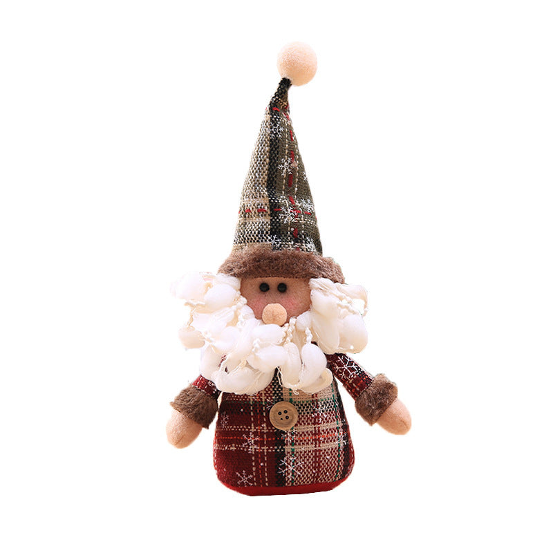 Fashion Christmas Tree Decorations Cartoon Doll Holiday Gifts