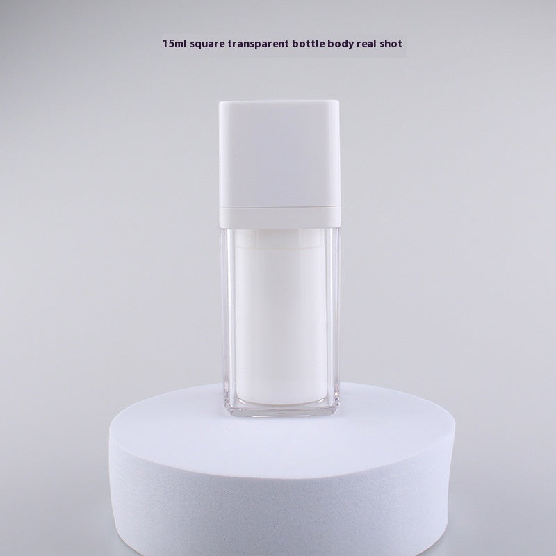 Rotating Vacuum Flask Frosted Transparent Vacuum Storage Bottle