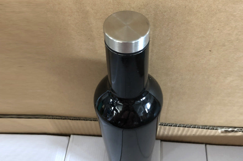 Stainless steel insulated wine bottle