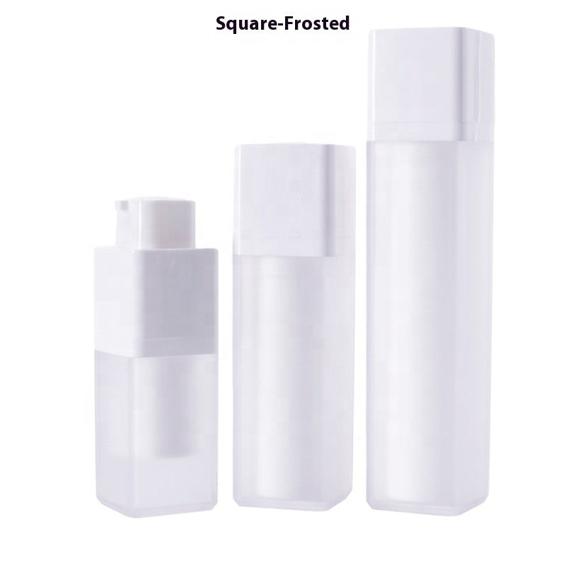 Rotating Vacuum Flask Frosted Transparent Vacuum Storage Bottle