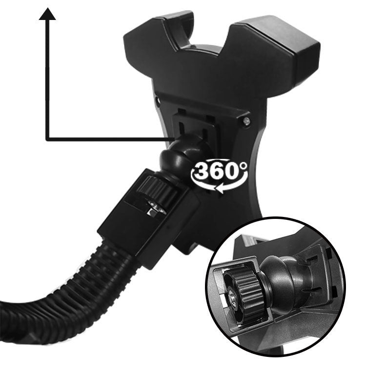 Automatic Locking Motorcycle Phone Holder Car Mount