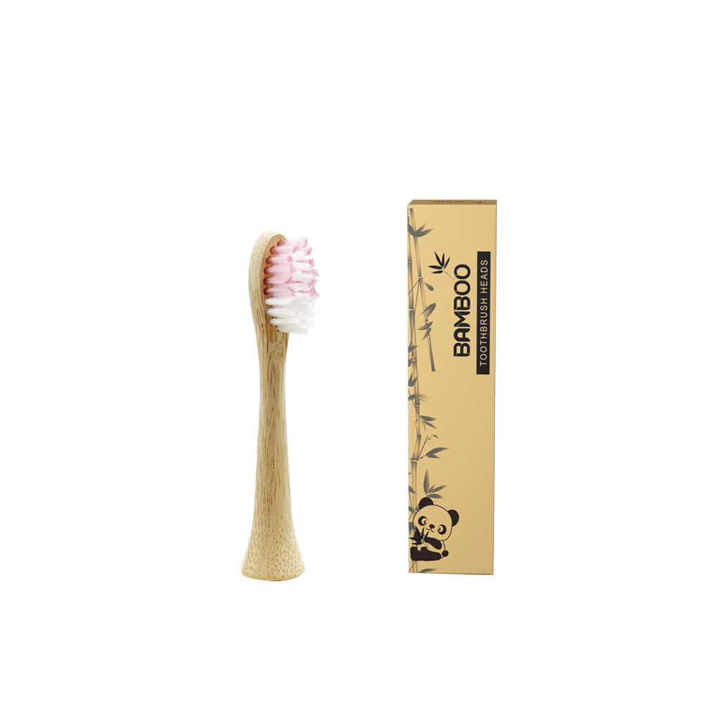 Biodegradable Organic Bamboo Electric Toothbrush Head