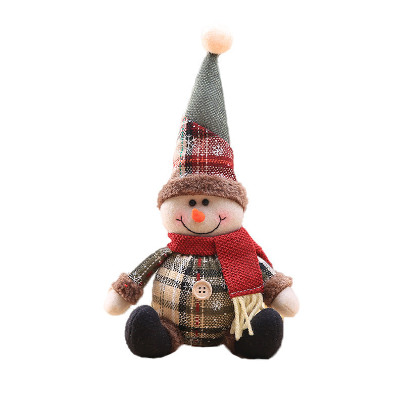 Fashion Christmas Tree Decorations Cartoon Doll Holiday Gifts