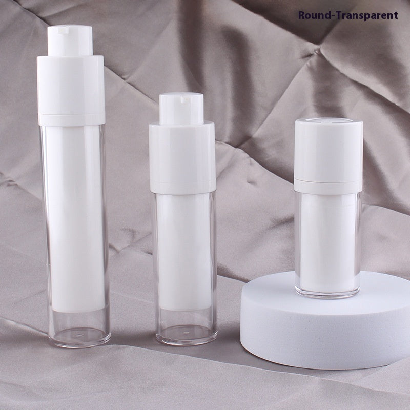 Rotating Vacuum Flask Frosted Transparent Vacuum Storage Bottle