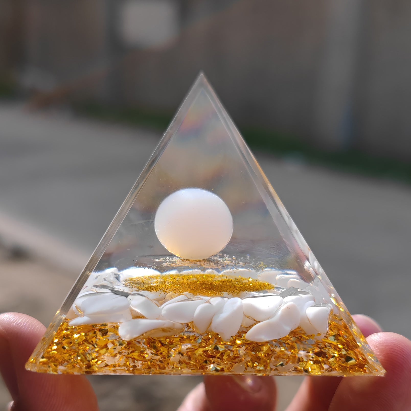 Pyramid Home Crafts Resin Tabletop Ornaments