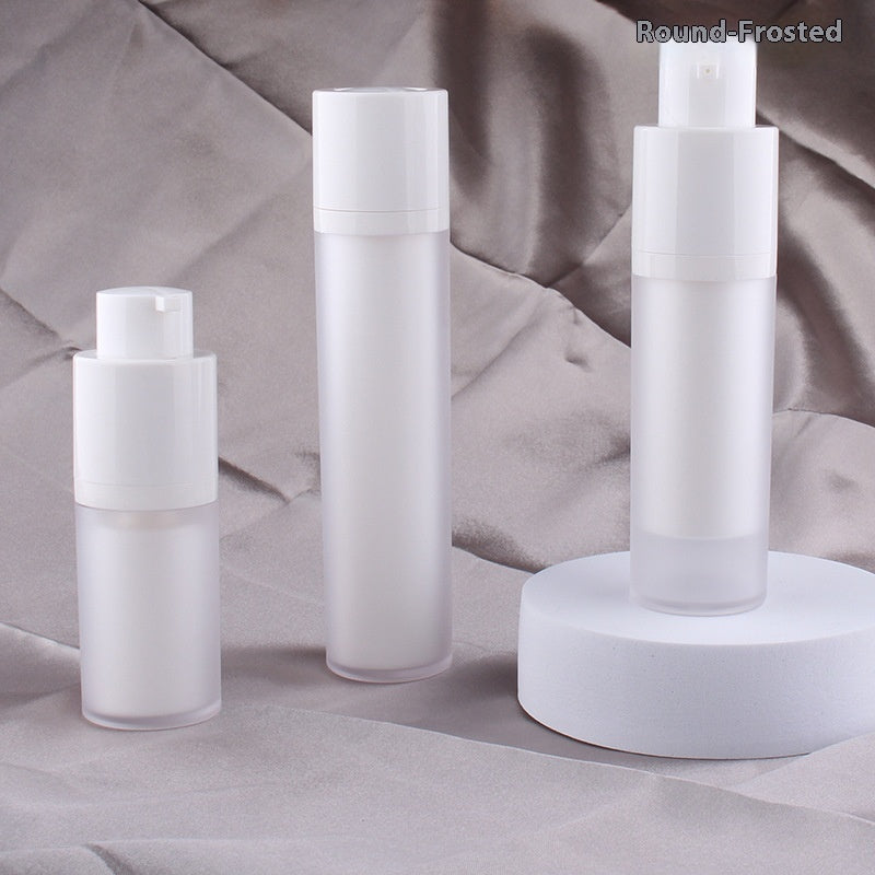 Rotating Vacuum Flask Frosted Transparent Vacuum Storage Bottle