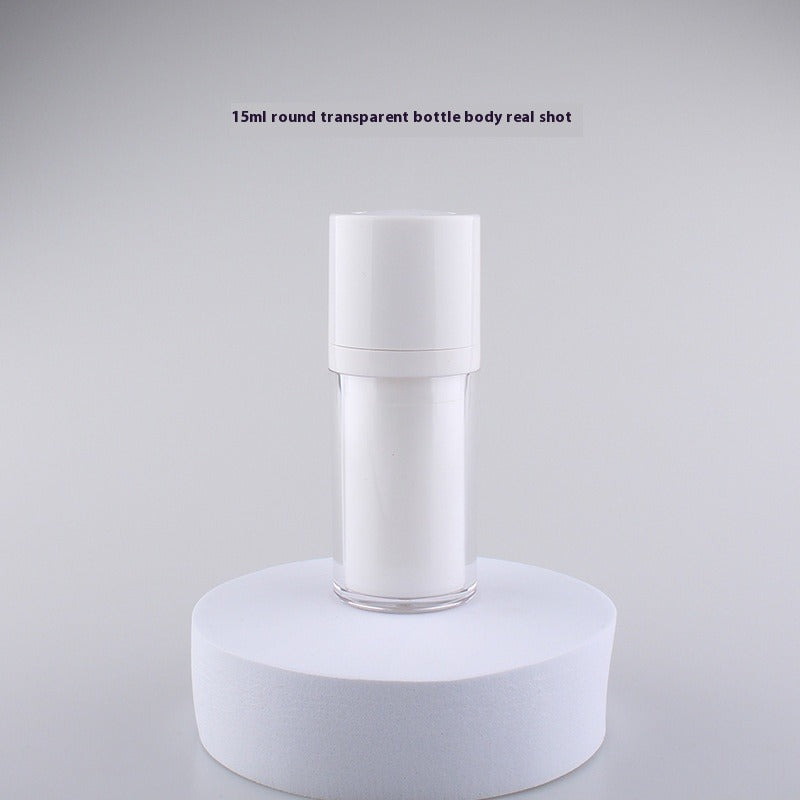 Rotating Vacuum Flask Frosted Transparent Vacuum Storage Bottle