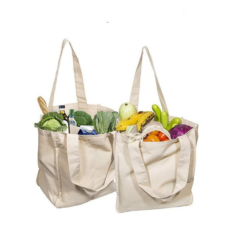 Large Capacity Reusable Canvas Shopping Bag